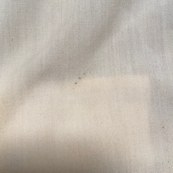 Vintage cream and blue western button down - Picture 4 of 5